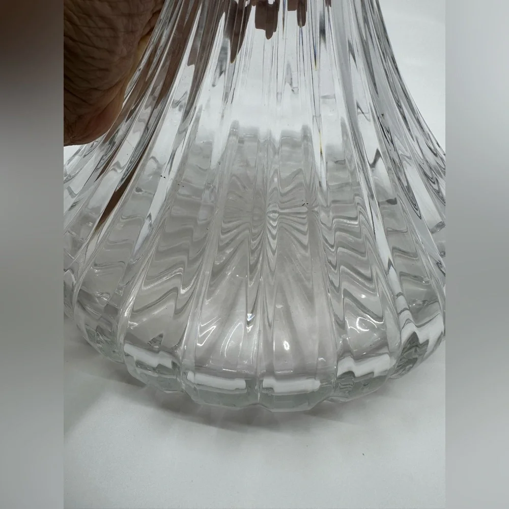 Williams Sonoma Dorset Crystal Open Decanter